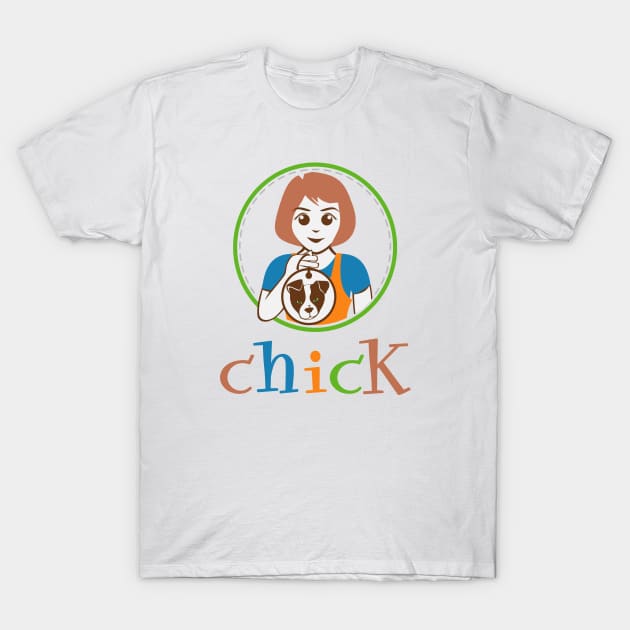 Chick T-Shirt by Toogoo